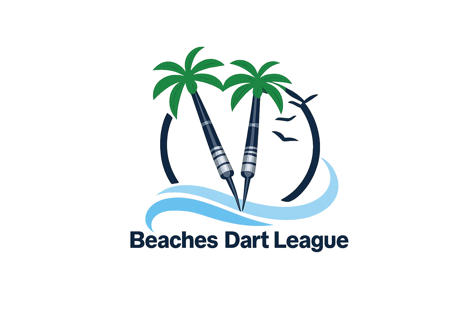 Beaches Dart League logo